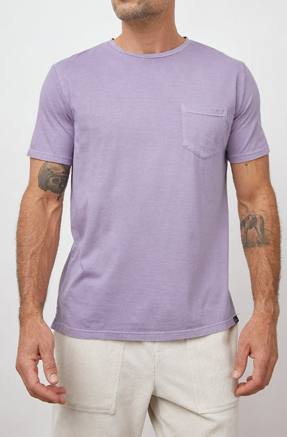 JOHNNY PROVENCE SHORT SLEEVE CREW NECK WITH POCKET-FRONT