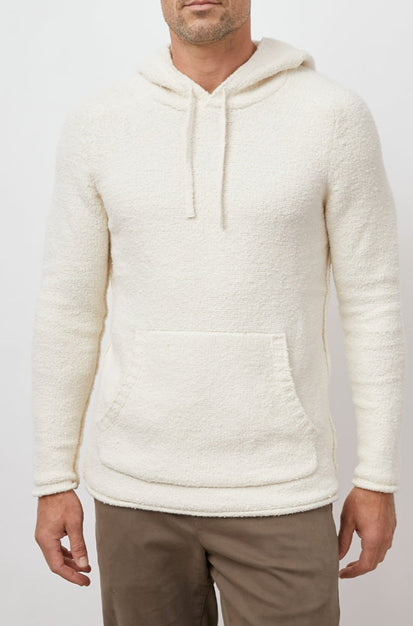 Rollins Ivory Ls Pullover Hood - front