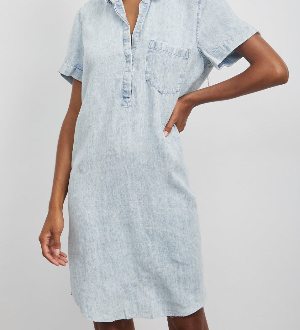 Gap denim hotsell shirt dress