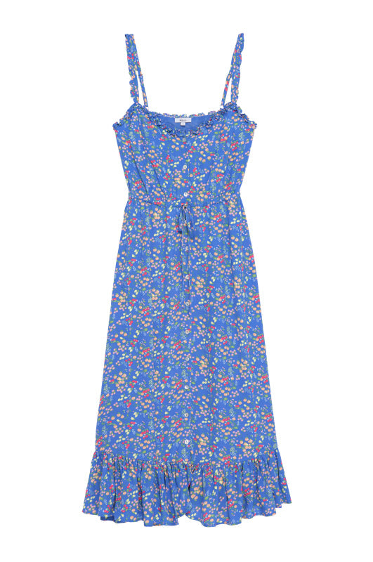 ADALYN DRESS - BLUE CITRUS GROVE
