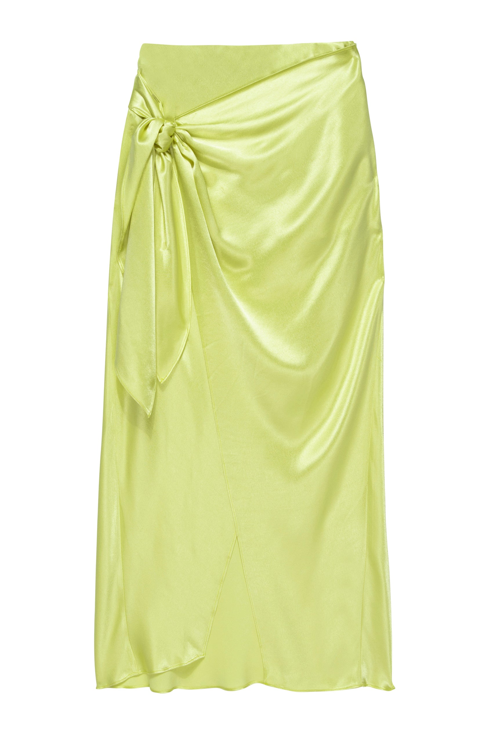 ADRIENNE SKIRT - CHARTREUSE