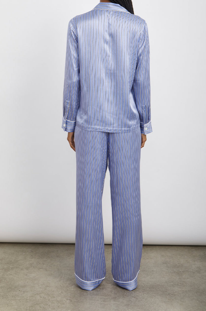 ALBA MOONLIGHT STRIPE PAJAMA-FULL BACK BODY