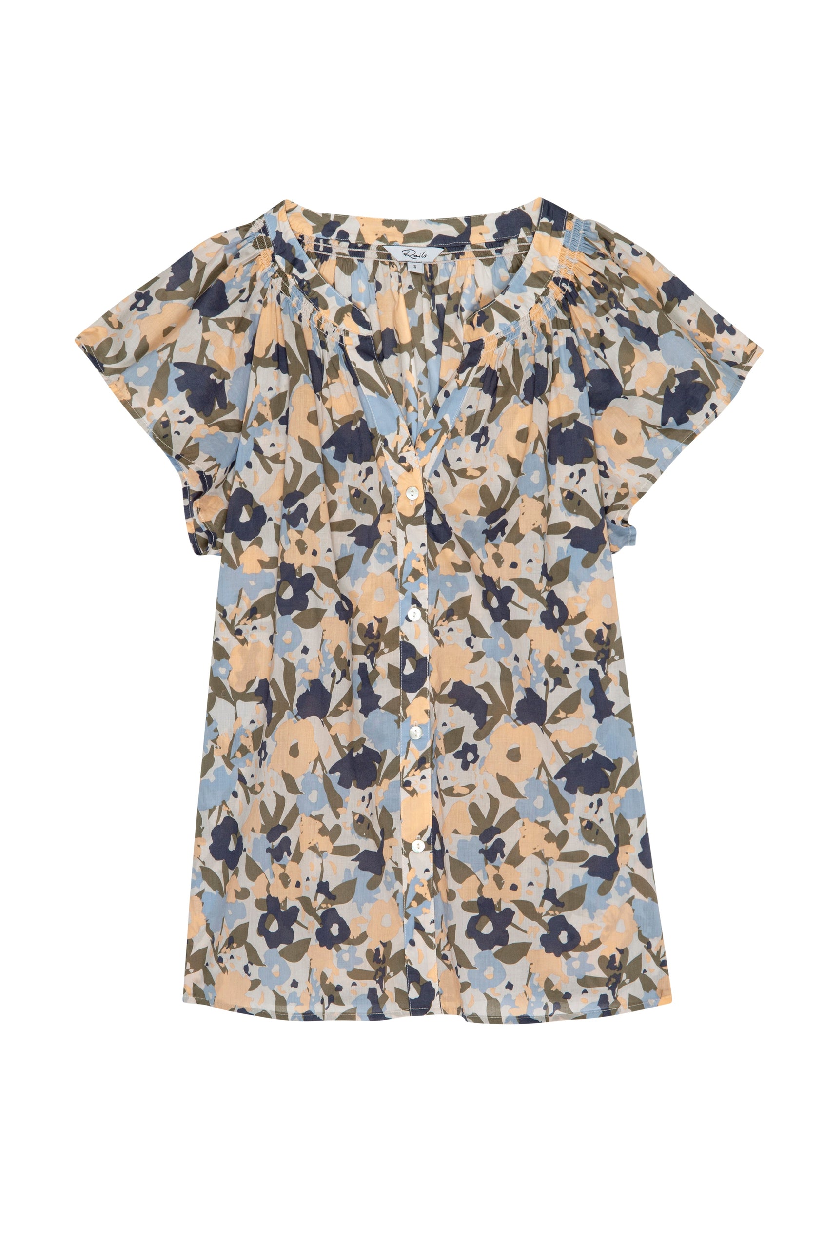 ALENA TOP - MOD FLORAL