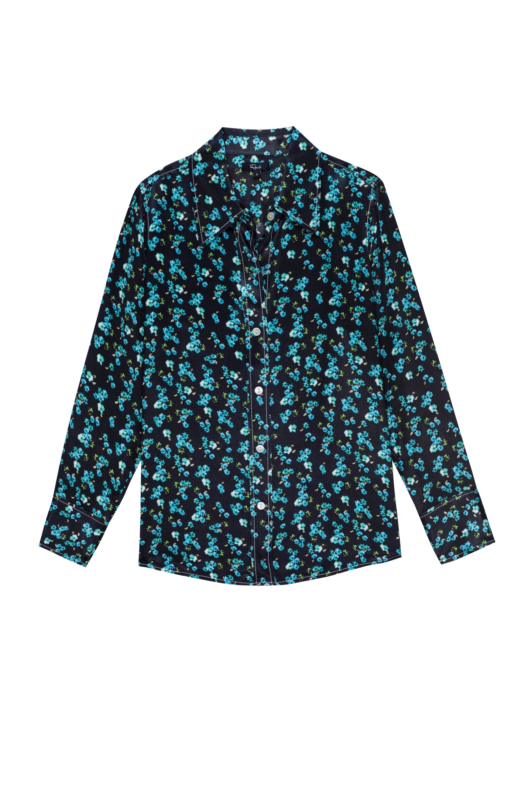 ANDREA TOP - MINT FLORAL