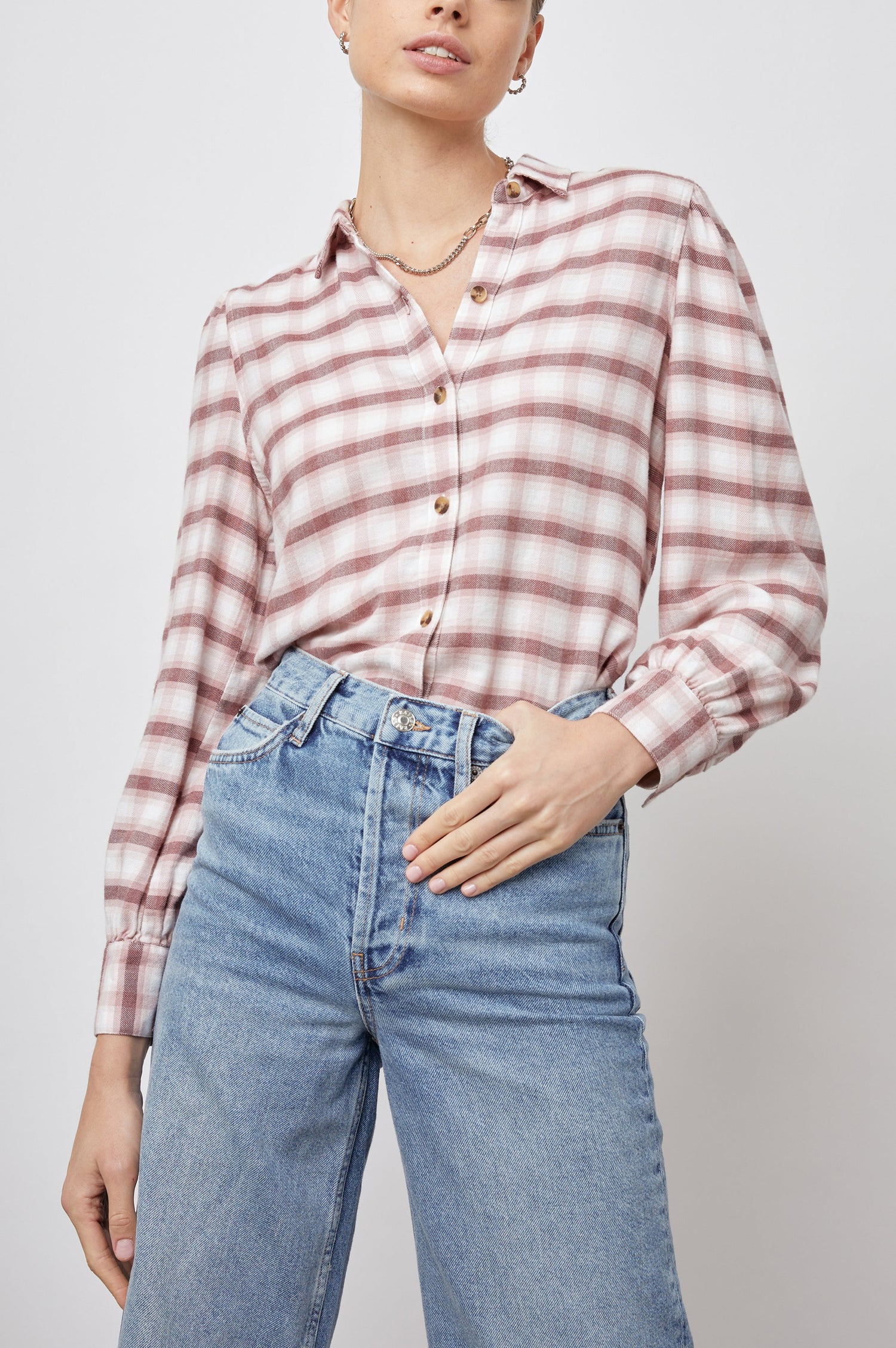ANGELICA-MAUVE-ROSE-IRON-FRONT TUCKED IN