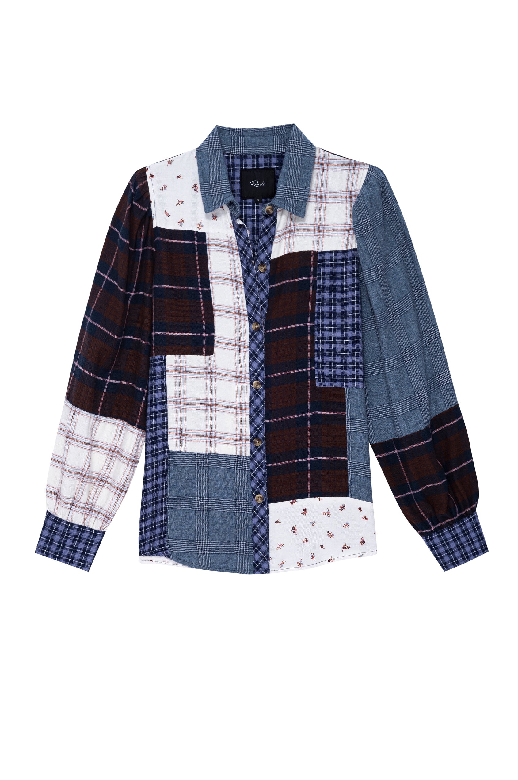 ANGELICA SHIRT - OSLO PATCHWORK