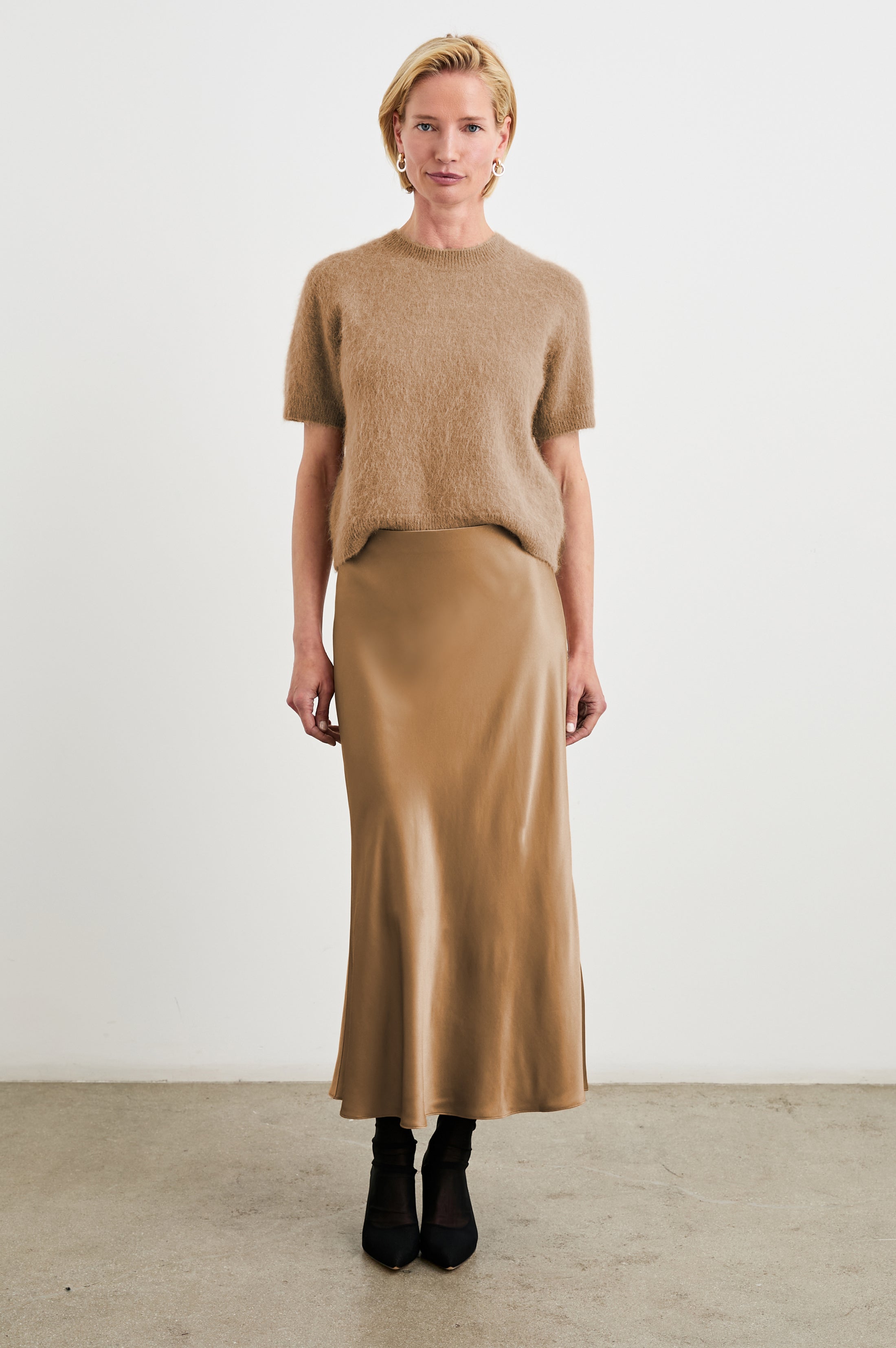 ANYA SKIRT - CAMEL – Rails UK