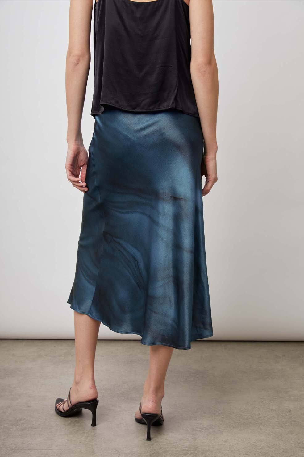 ANYA BLUE COAST SKIRT-BACK