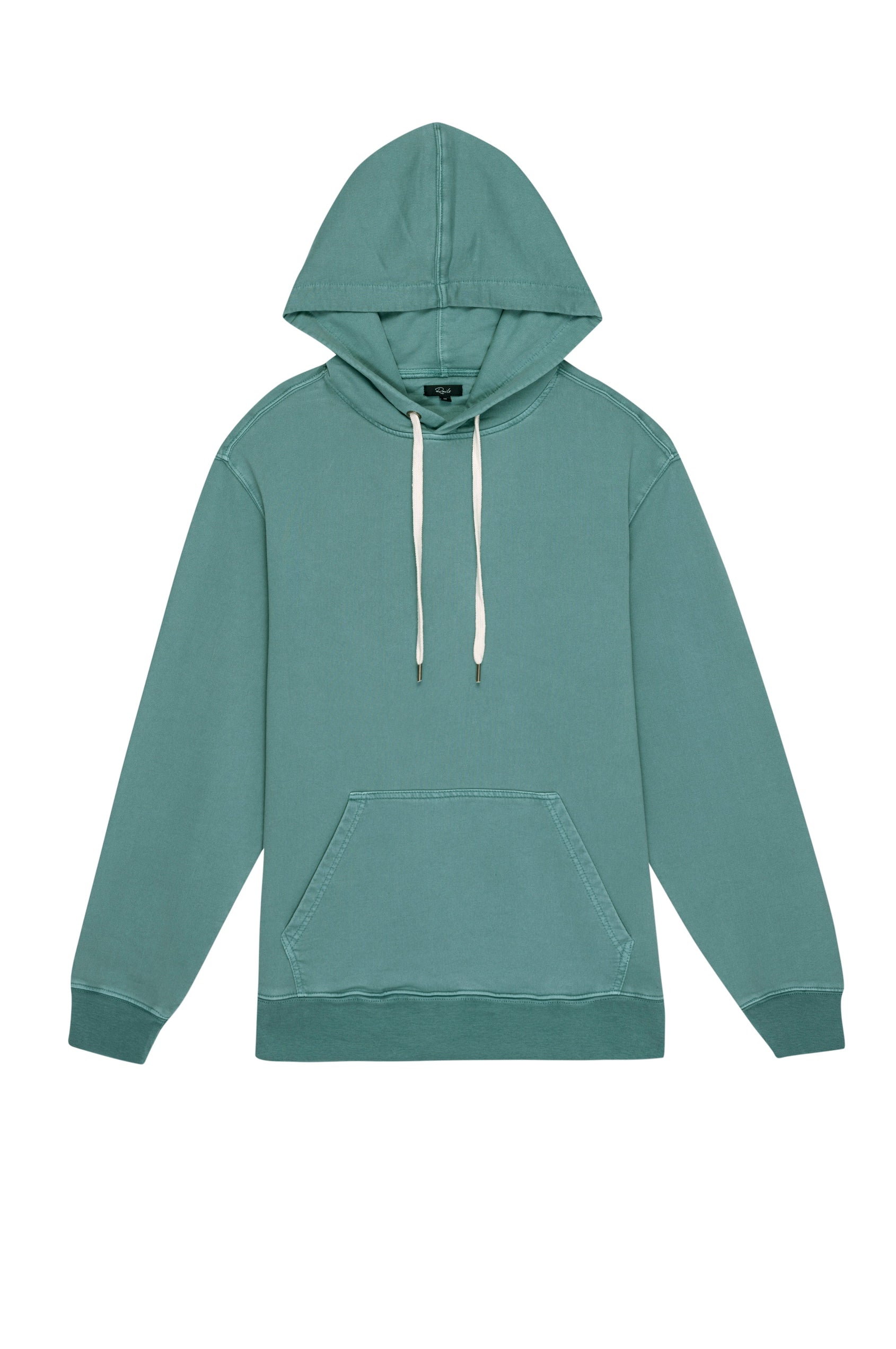 Apollo Algae Pullover with Drawstring- flat