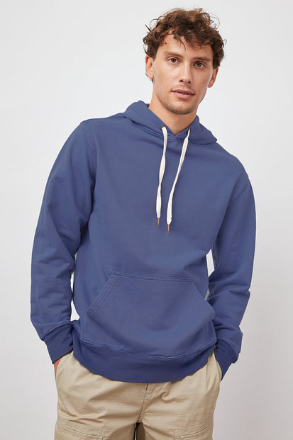 APOLLO MARITIME PULLOVER WITH DRAWSTRING- front