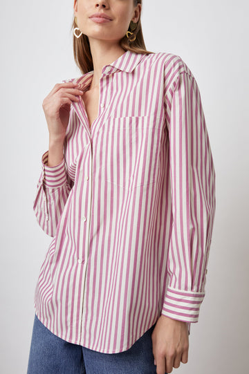 ARLO SHIRT - CALI STRIPE - SIDE BODY