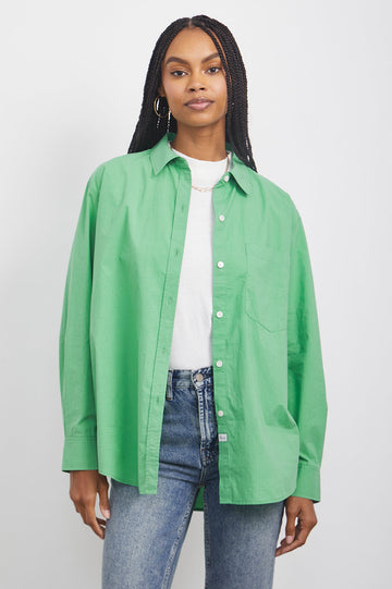 ARLO KELLY GREEN SHIRT-FRONT