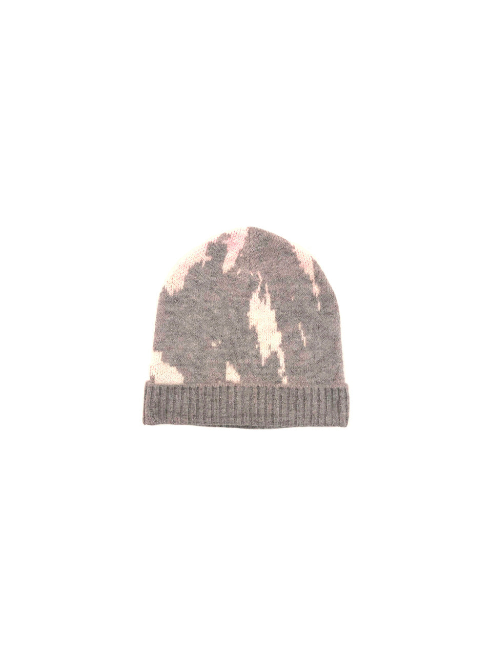 Autumn Grey Tie Dye hat - flat