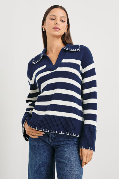 ATHENA-NAVY-IVORY-STRIPE-FRONT