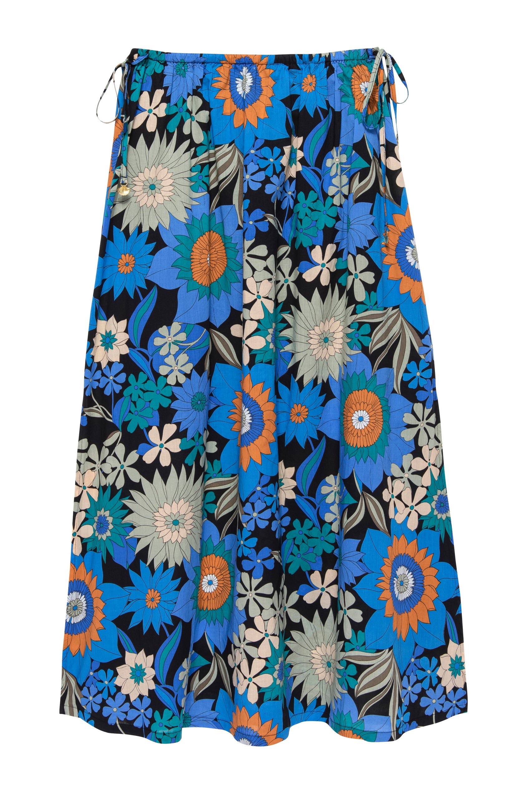 BEECH SKIRT - AZUL WILDFLOWER