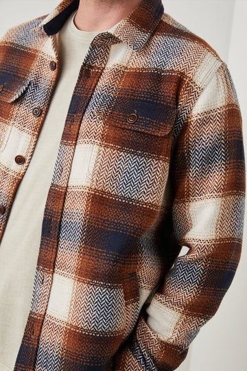 BERKSHIRE CHINCHILLA NAVY CIRRUS - DETAIL