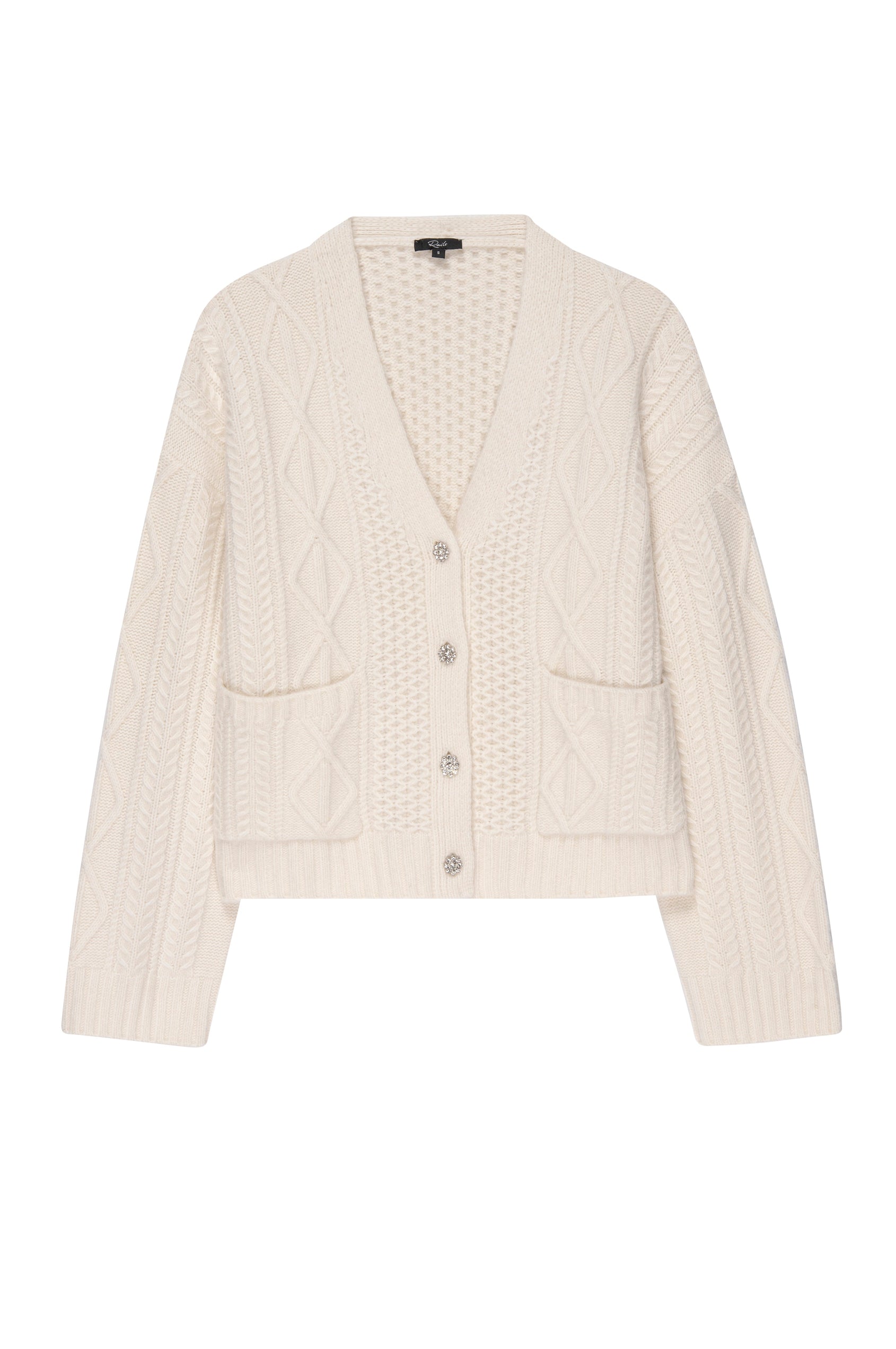 BIXBY CARDIGAN - IVORY