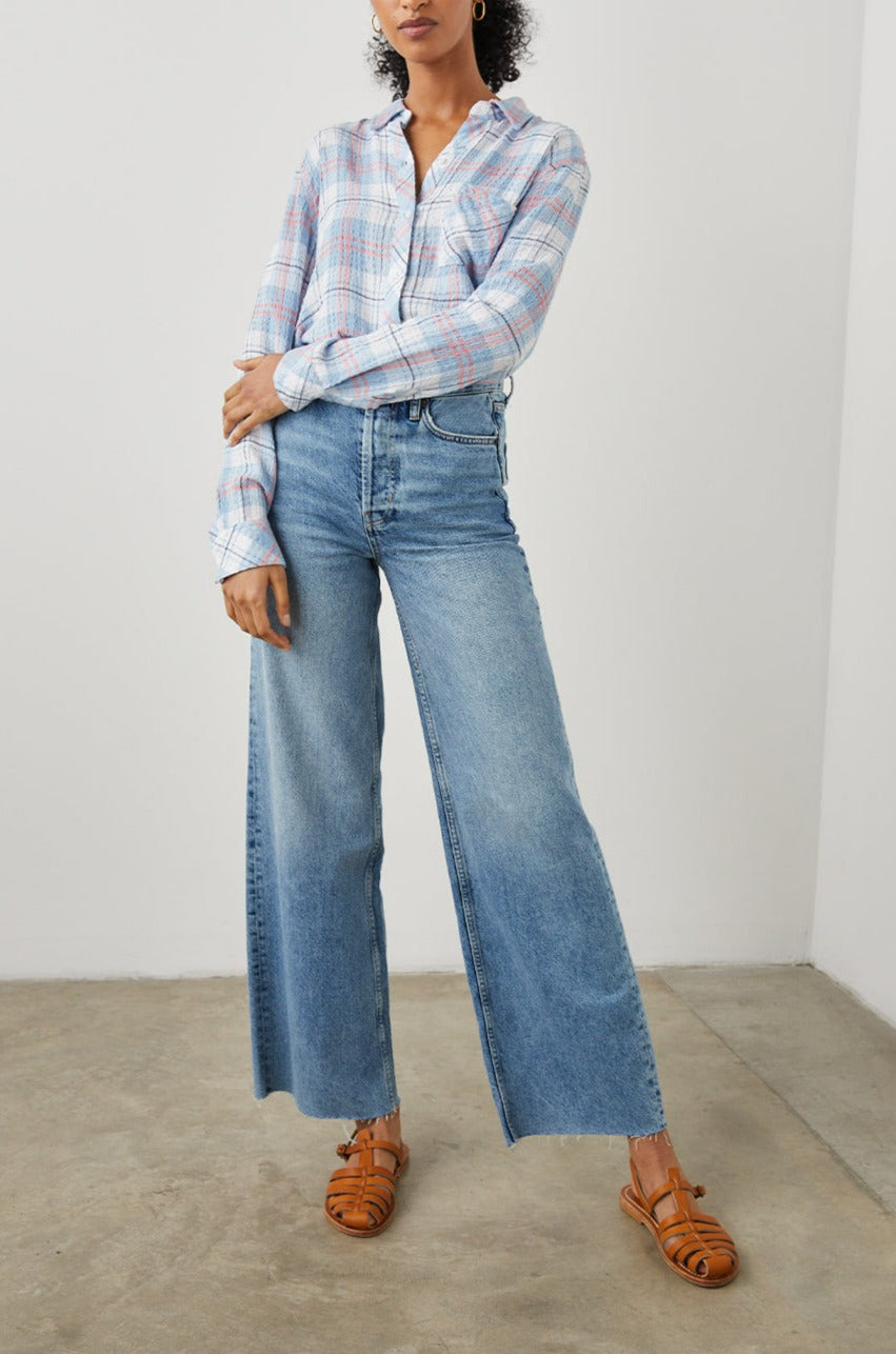 BRADY SHIRT IVORY CLOUD - FULL FRONT BODY