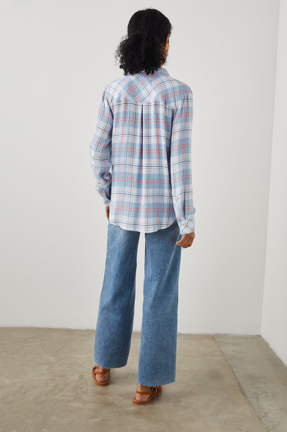 BRADY SHIRT IVORY CLOUD - BACK