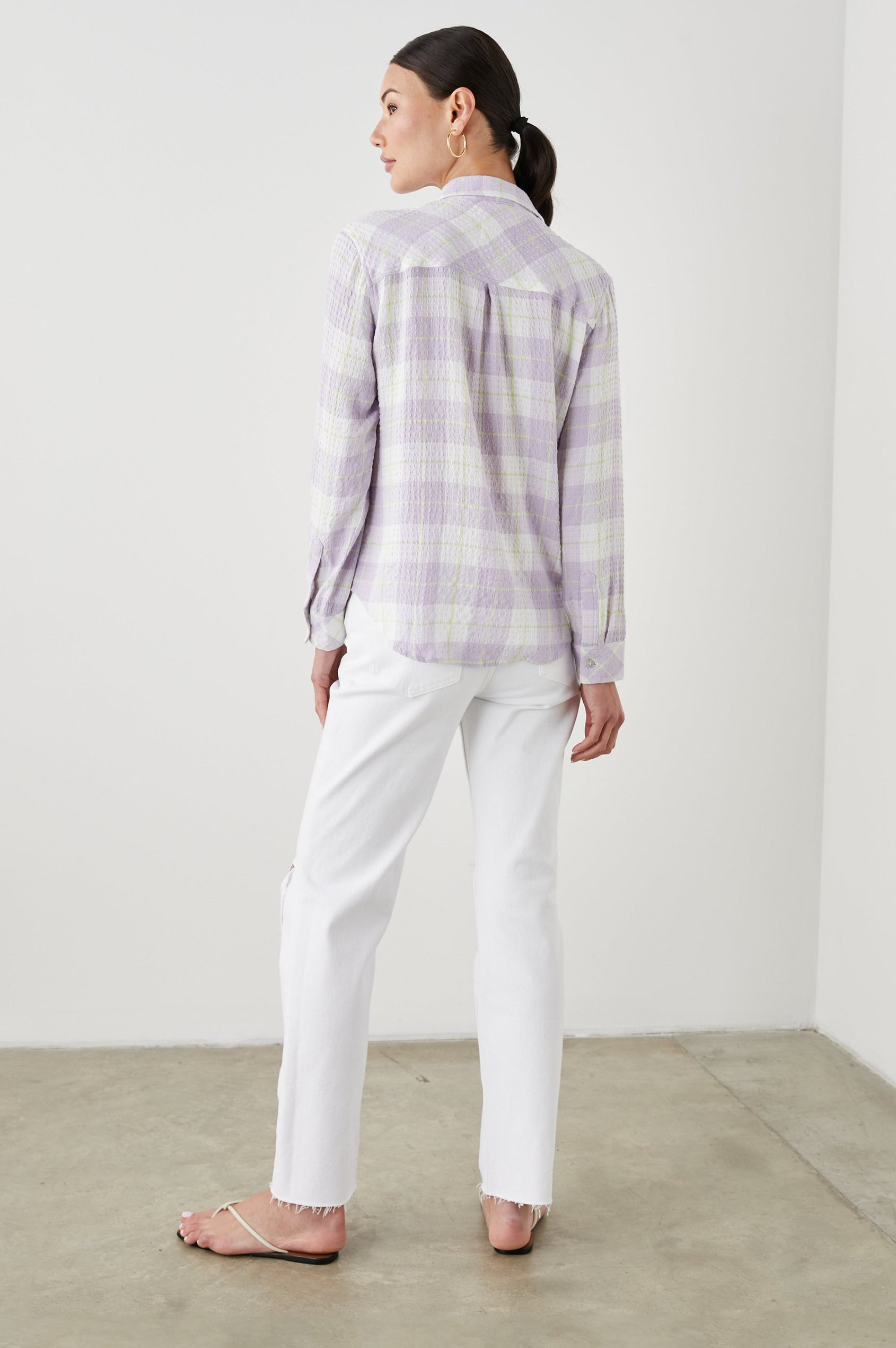 BRADY SHIRT LILAC CITRUS - FULL BACK BODY