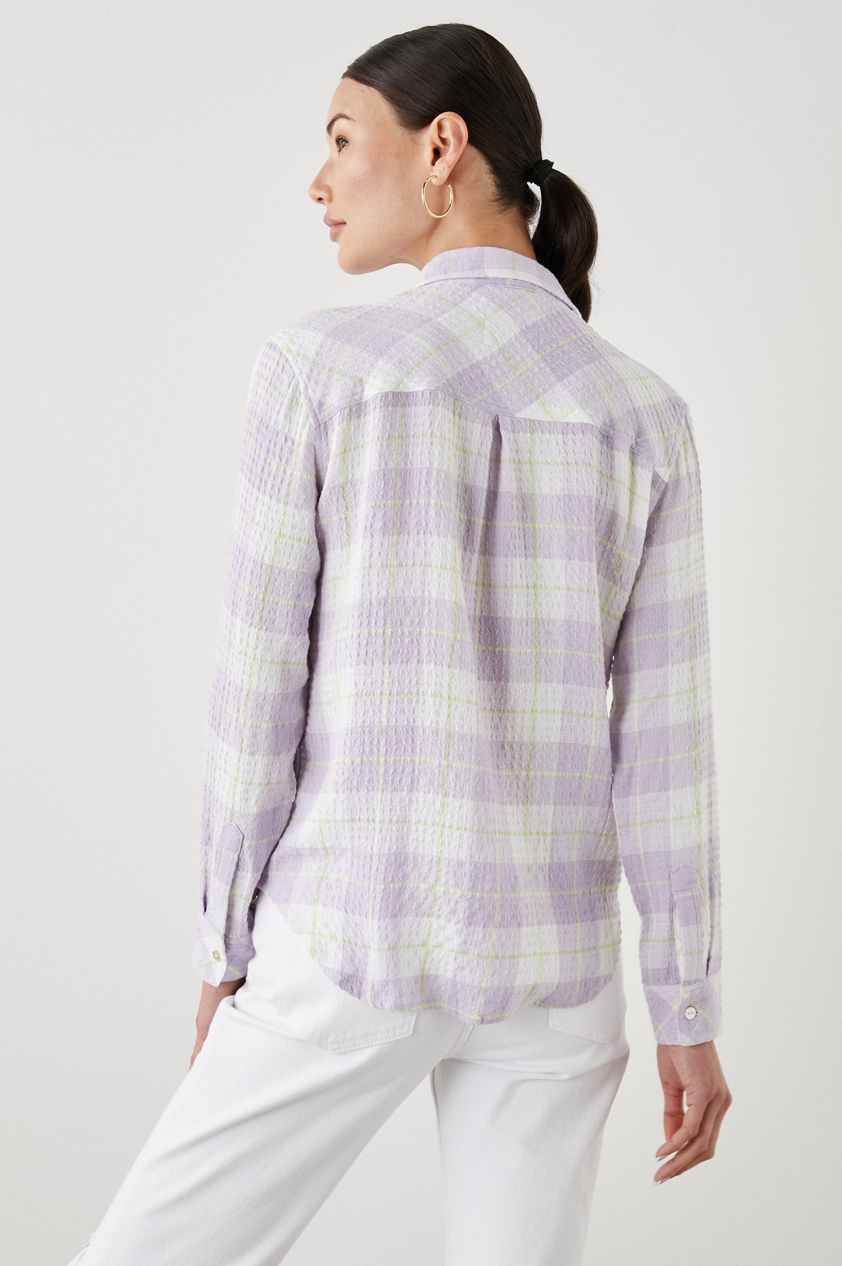 BRADY SHIRT LILAC CITRUS - BACK