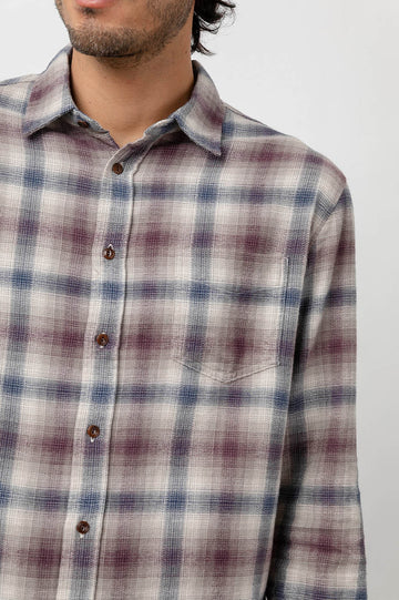 Brushed Lennox Shadow Vermillion-detail