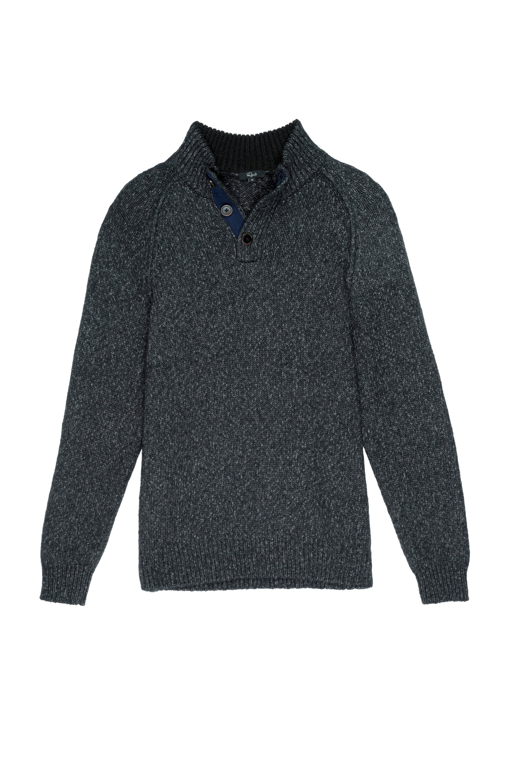 Buckley Smoke Quarter Button Long Sleeve-flat