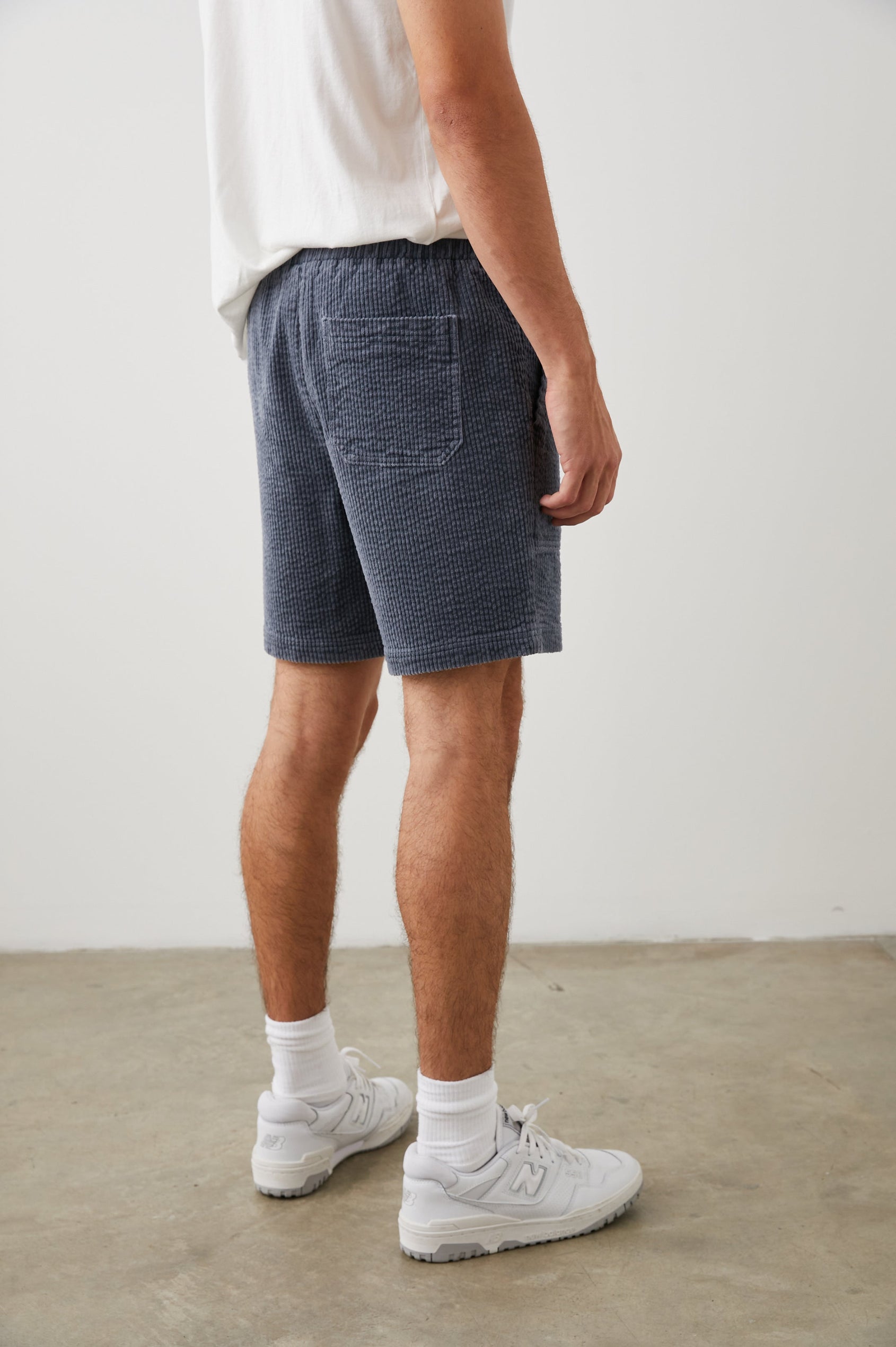 CALEB THUNDER BLUE SHORT - BACK