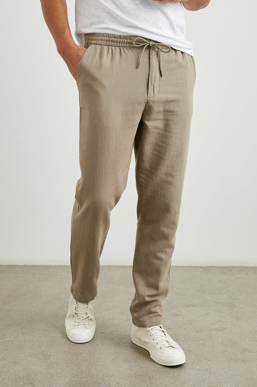 CALLUM PANT - BARLEY - FRONT BODY