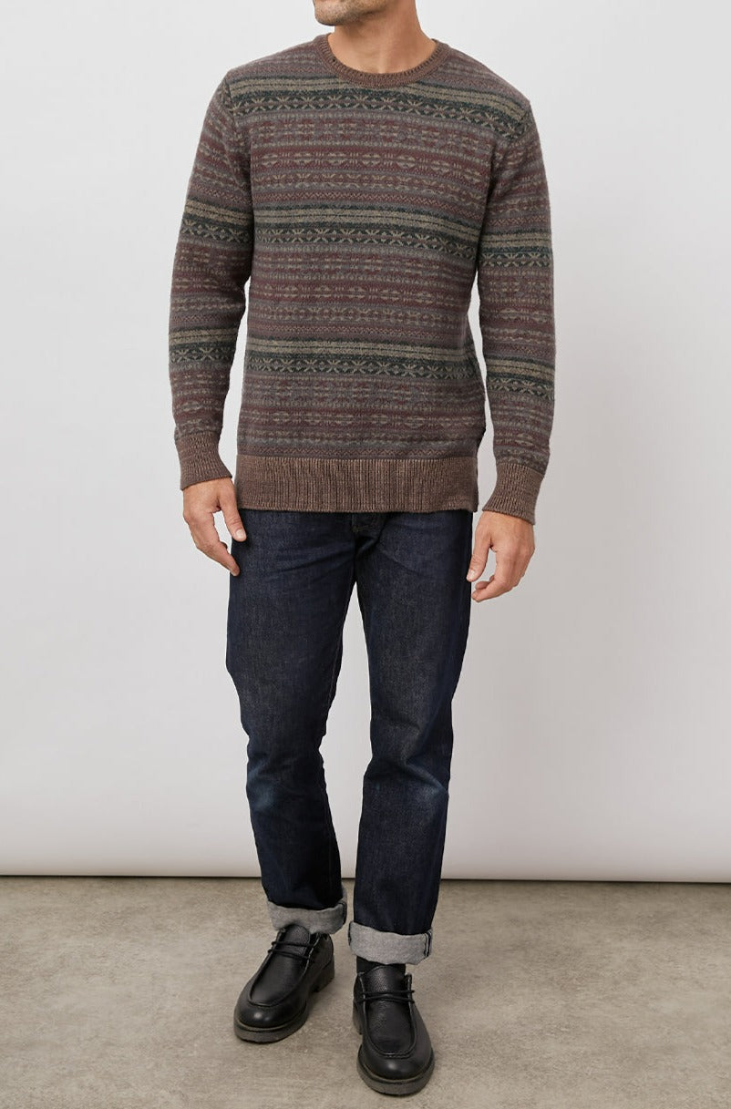 Carlisle Highland Rust Long Sleeve - full front