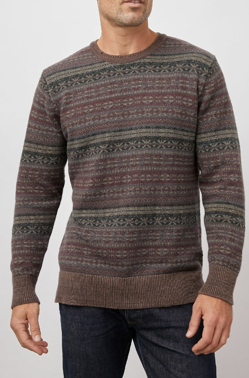 Carlisle Highland Rust Long Sleeve - front