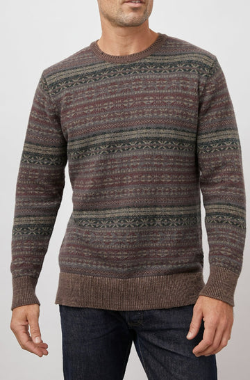 Carlisle Highland Rust Long Sleeve - front