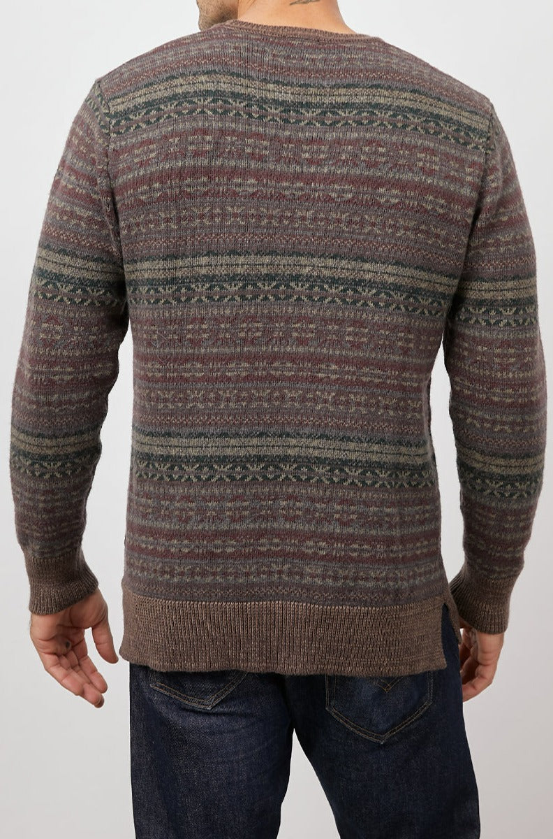 Carlisle Highland Rust Long Sleeve - back