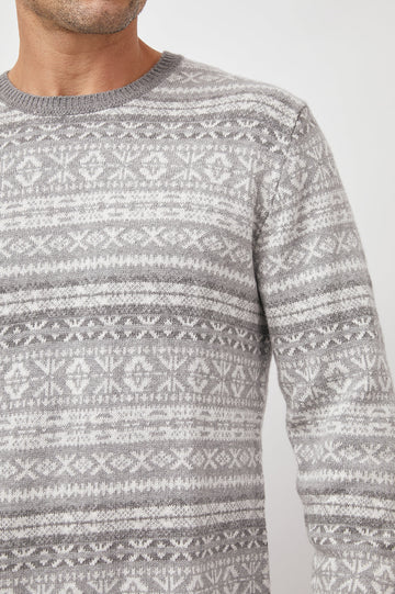 Carlisle Silver Icicle Long Sleeve - close up