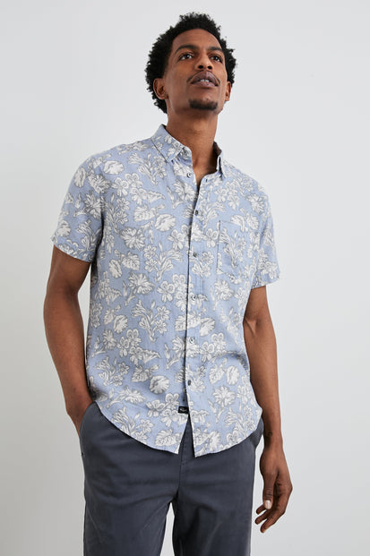 CARSON SHIRT - RUSTIC FLOWER - FRONT