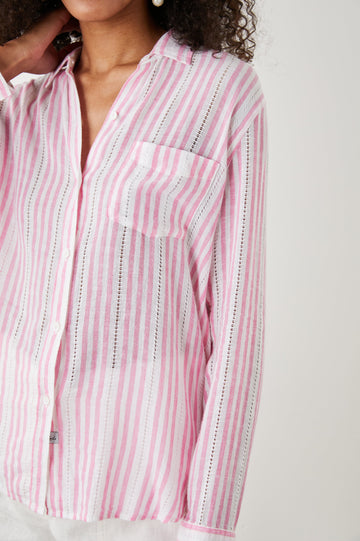 CHARLI SHIRT KOKOMO STRIPE - DETAIL