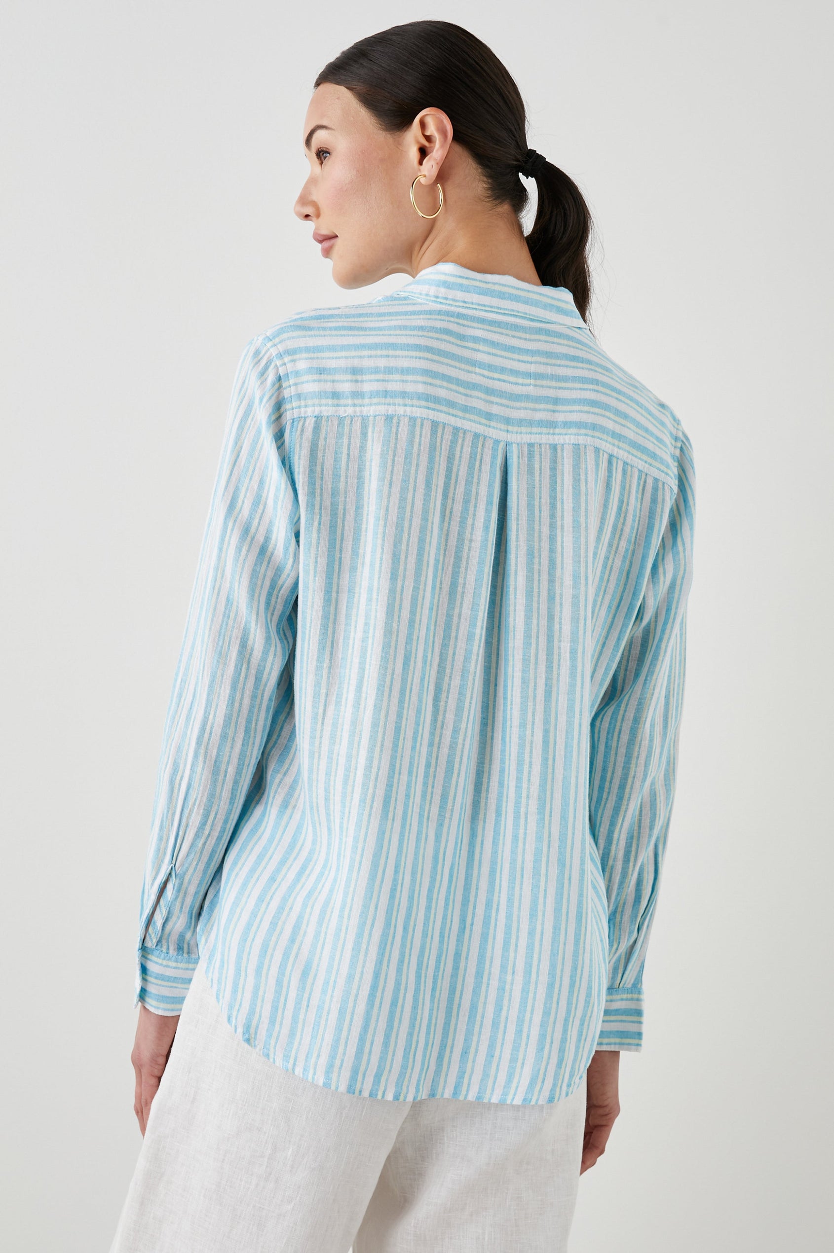 CHARLI SHIRT LAGUNA STRIPE - BACK