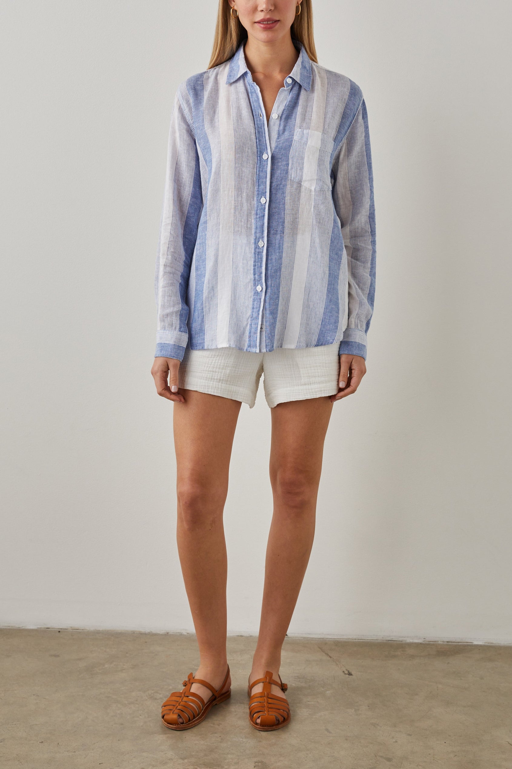 CHARLI SHIRT - NEVIS STRIPE