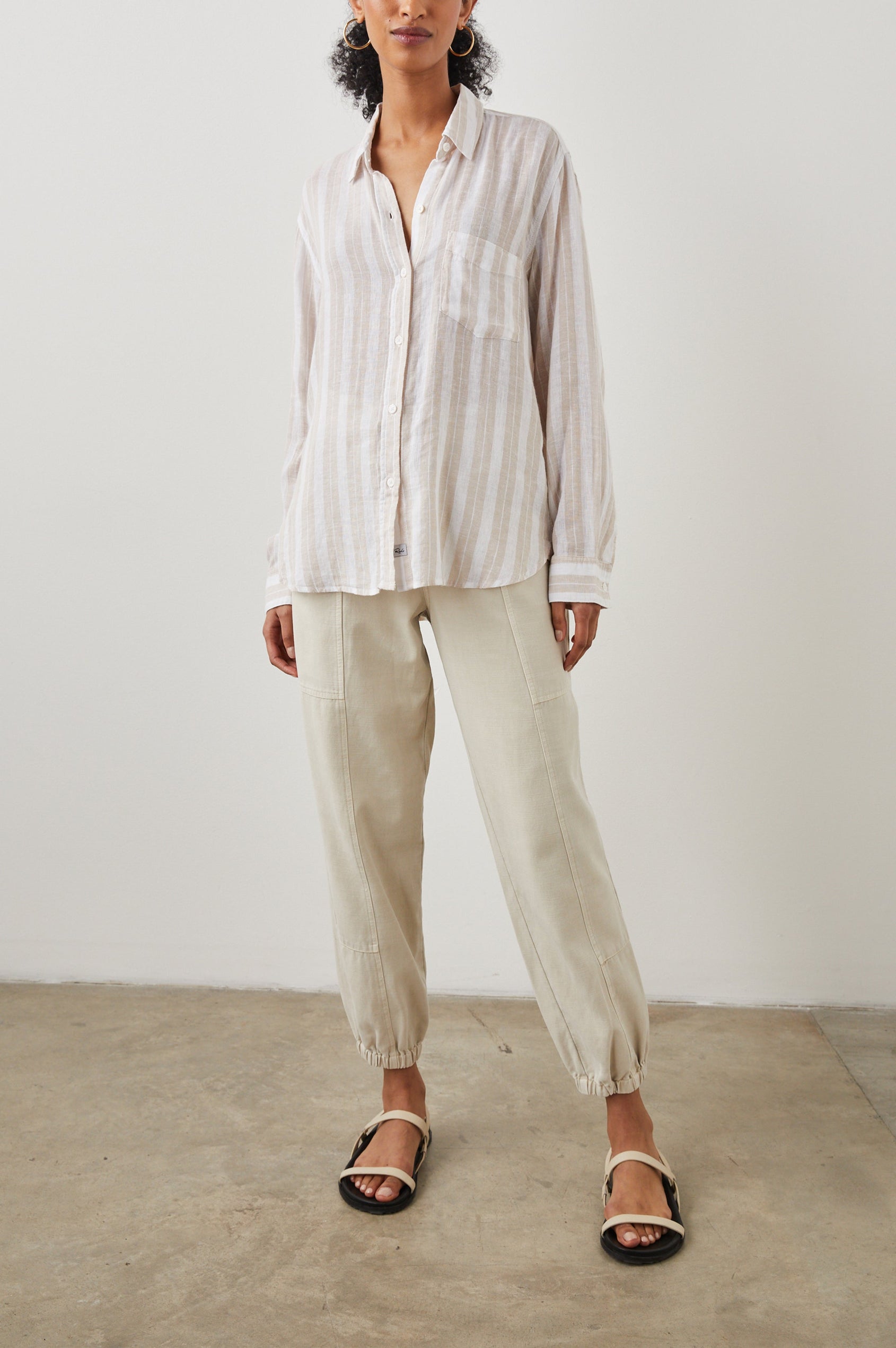 CHARLI SHIRT - SHORE STRIPE