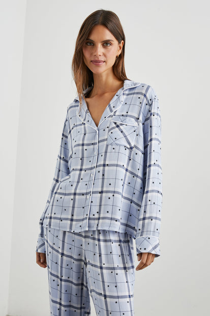 Rails Albany Striped Sleep Shirt  Sleep shirt, Sleepwear fashion, Pajama  outfits