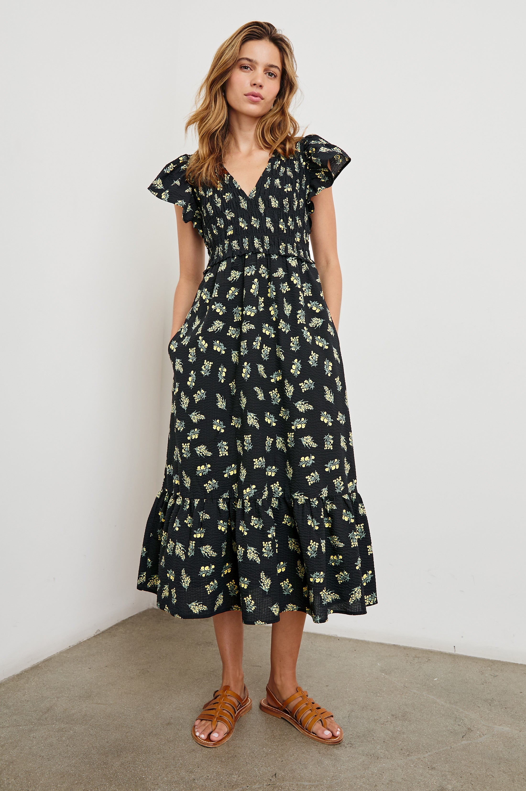 CLEMENTINE DRESS - DARK AMARYLLIS – Rails UK