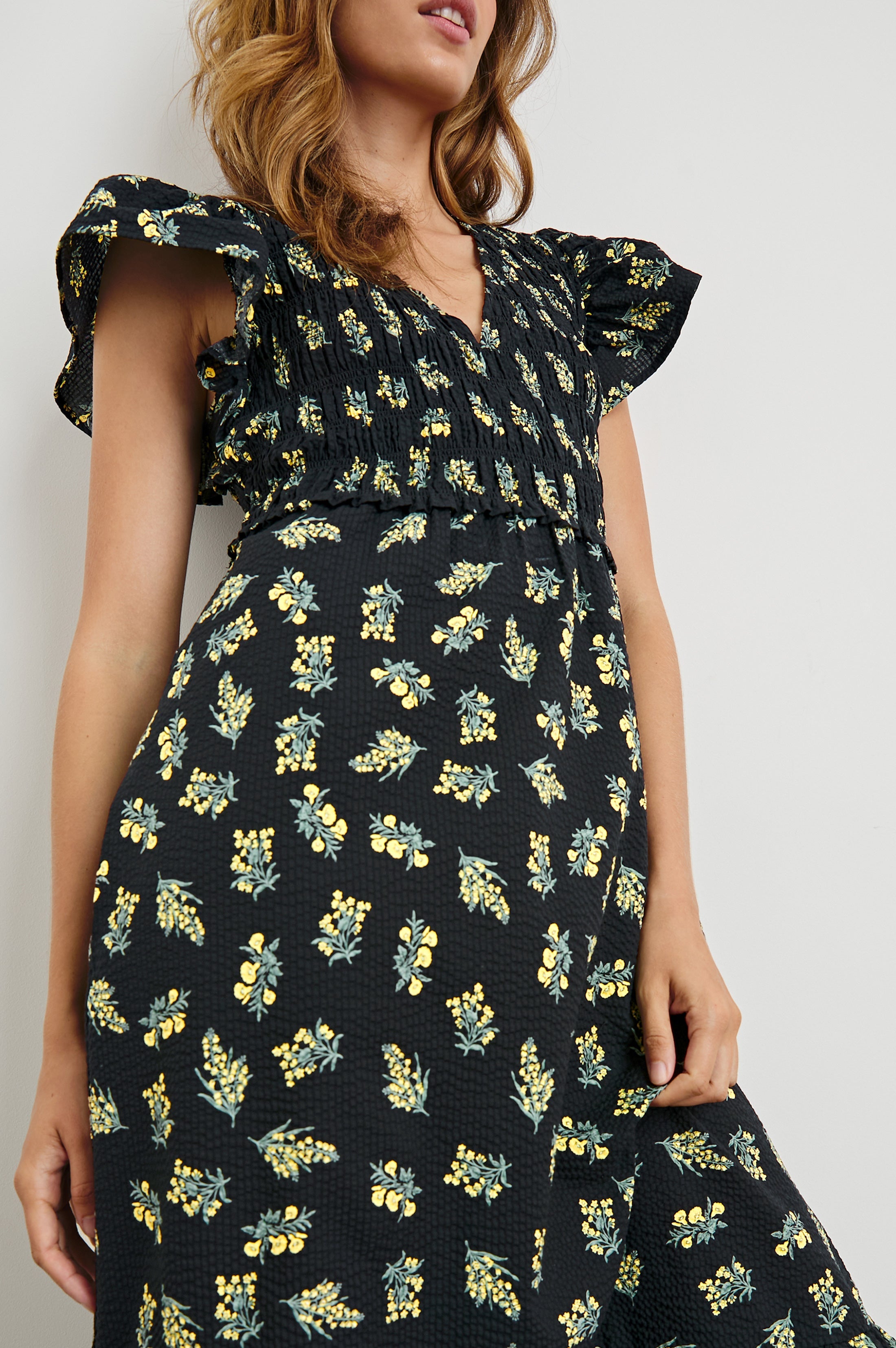 CLEMENTINE DRESS - DARK AMARYLLIS – Rails UK