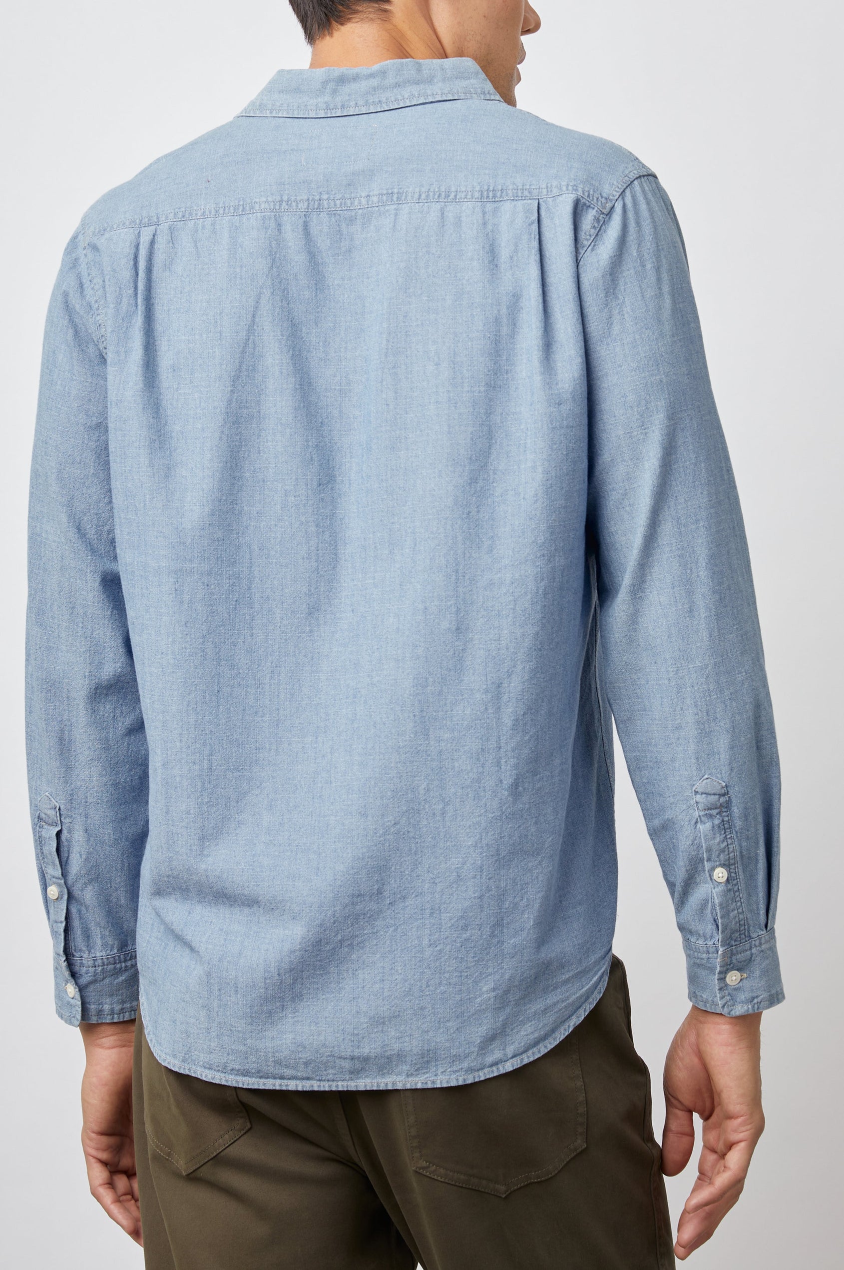 COLTON SHIRT MEDIUM VINTAGE WASH - BACK BODY