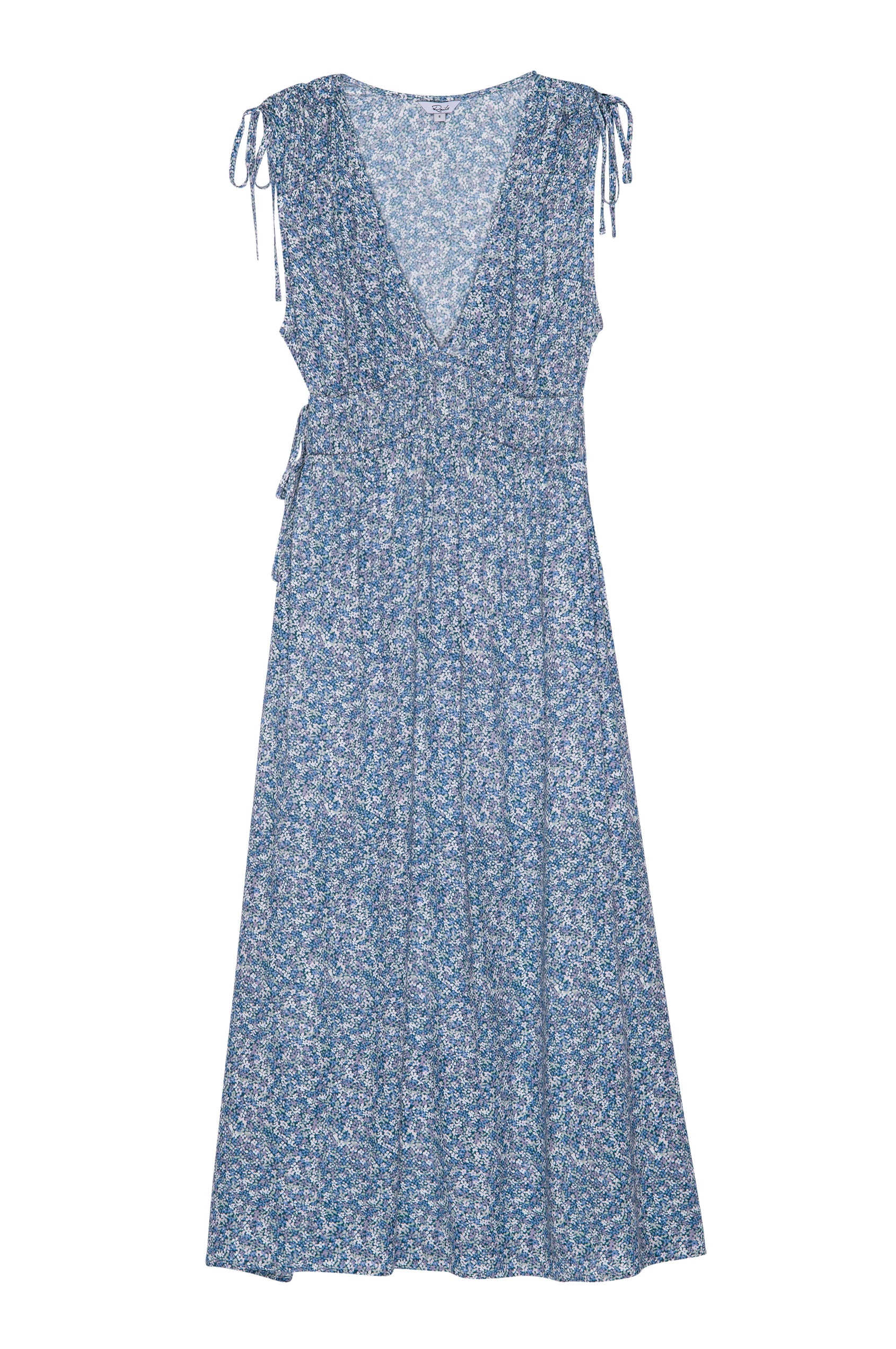 CONSTANTINE DRESS - BLUE MINI GARDEN