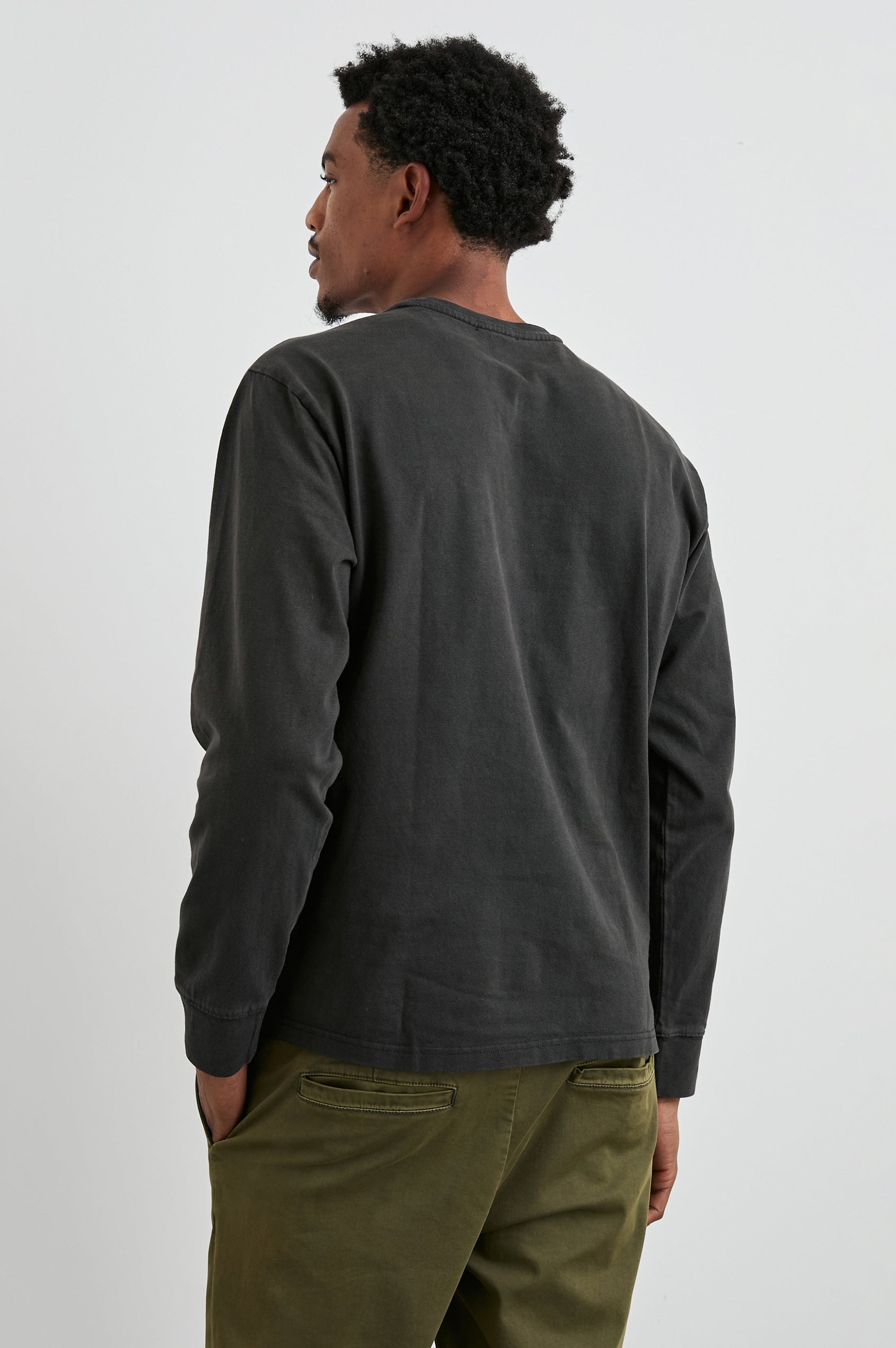 CYD T-SHIRT WASHED BLACK - BACK BODY