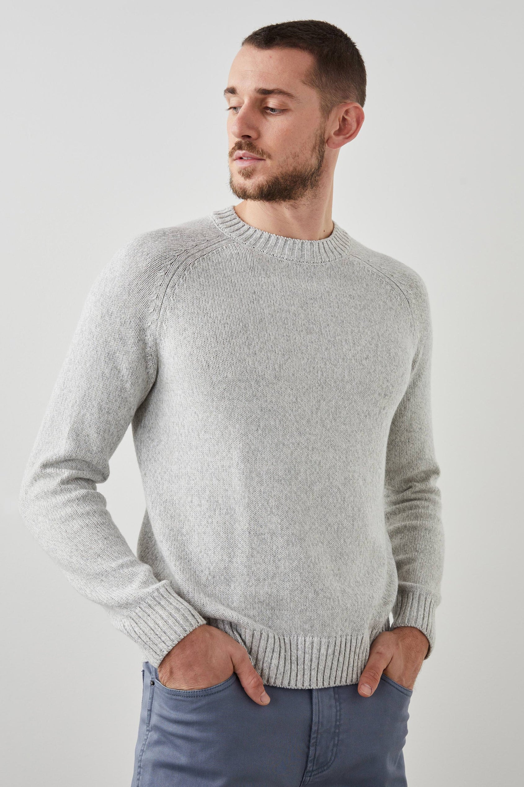 DONOVAN GRAVEL SWEATER - FRONT