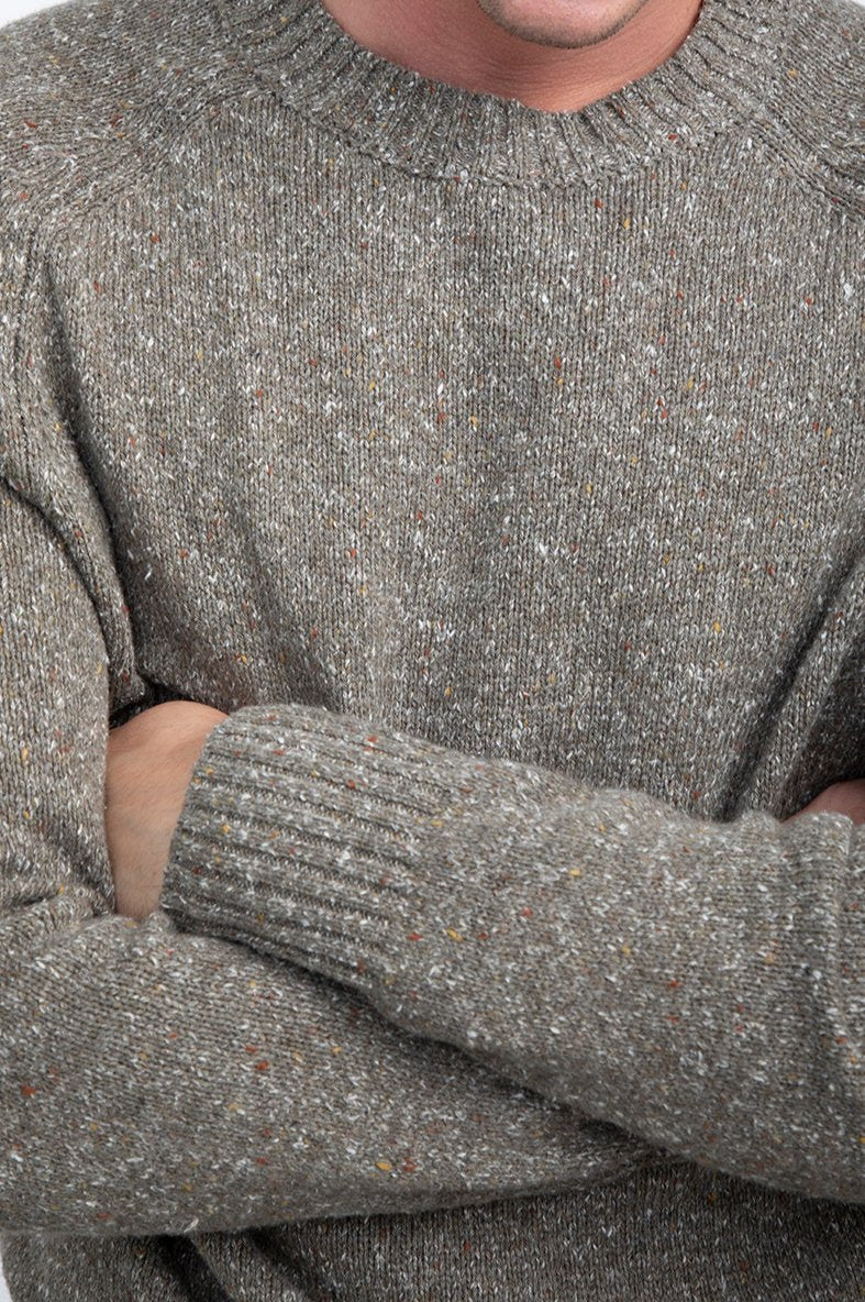 DONOVAN MOSS SWEATER- CROSSED ARMS