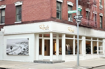 OUTSIDE VIEW OF THE RAILS MEN'S STORE IN NOLITA