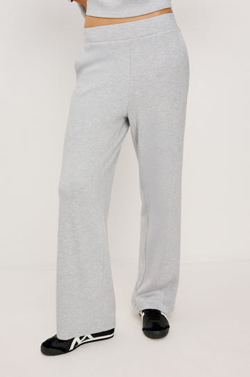 ELLERY SWEATPANT - HEATHER GREY BRUSHED