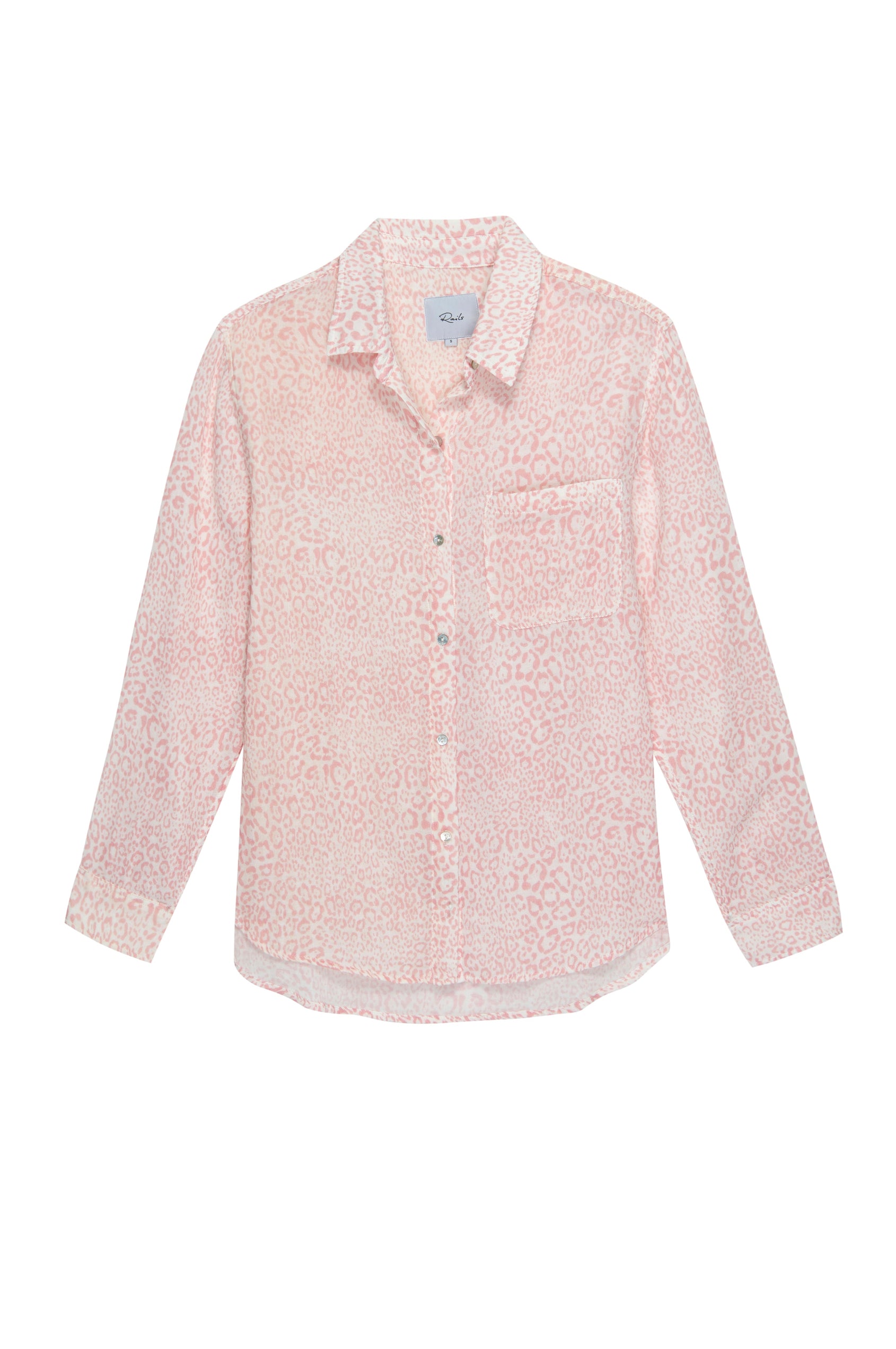 ELLIS SHIRT - ROSE CHEETAH